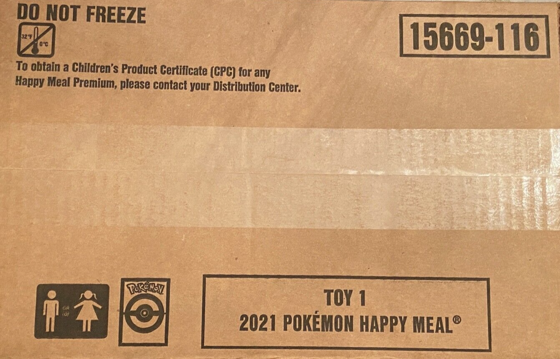 Pokemon TCG McDonald's Exclusive 2021 25TH Anniversary Sticker Set